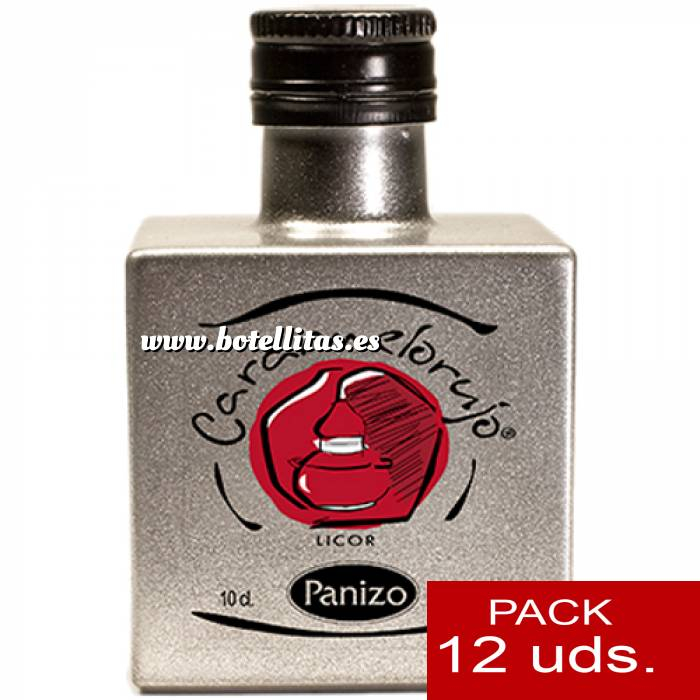 Imagen 2 Licor, Orujo, Cremas, Bebida Mini licor de caramelo Panizo 10cl - CR 1 PACK DE 12 UDS