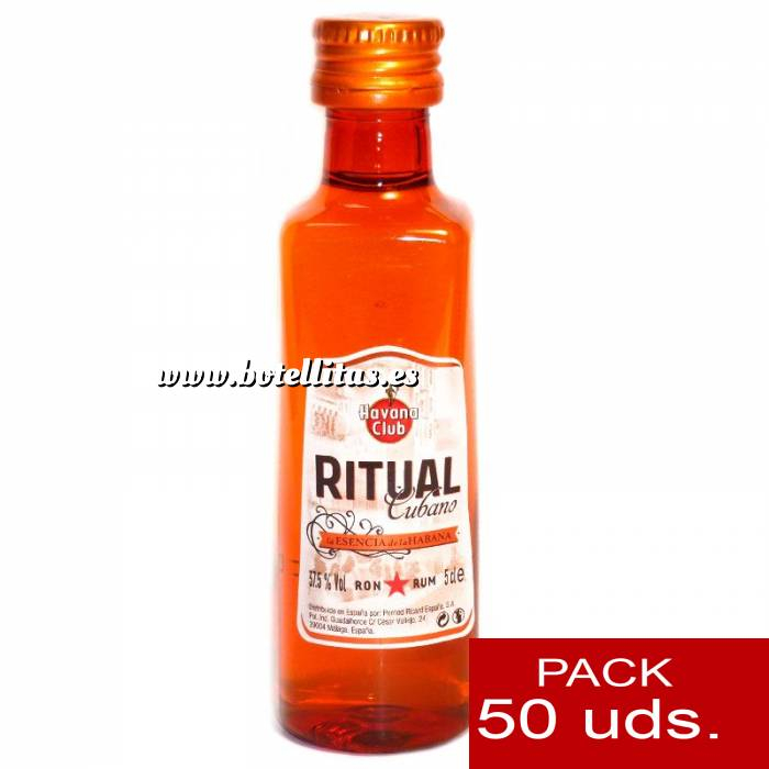 Imagen 3 Ron Ron Havana Ritual 5cl - PL CAJA DE 50 UDS