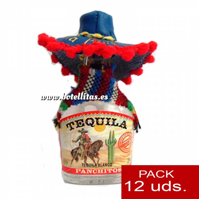 Imagen 4 Tequila Tequila Panchitos 5cl - CR 1 PACK DE 12 UDS