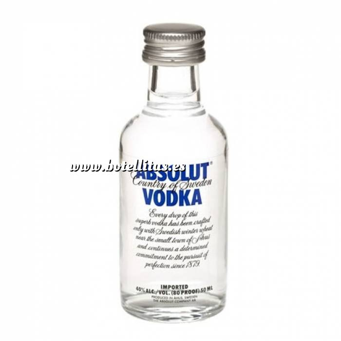 Imagen 6 Vodka Vodka Absolut 5cl - Cristal 