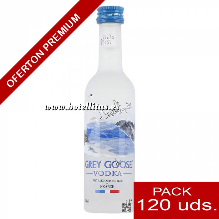 Imagen 6 Vodka Vodka Grey Goose 5cl - CR CAJA DE 120 UDS 