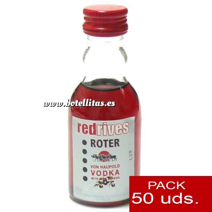 Imagen 6 Vodka Vodka Red Rives 5cl - PL CAJA DE 50 UDS