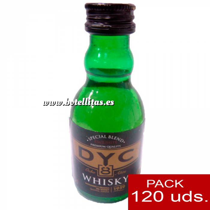 Imagen 7 Whisky Whisky DYC 8 años. 5cl - PL CAJA DE 120 UDS