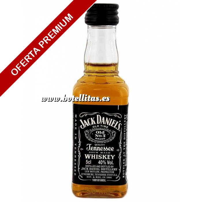 Imagen 7 Whisky Whisky Jack Daniels 5 cl - Plastico 