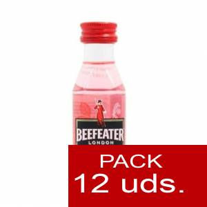 1 Ginebra - Ginebra Beefeater London Pink 5cl - PL 1 PACK DE 12 UDS 