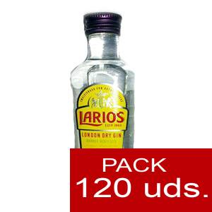 1 Ginebra - Ginebra Larios Dry Gin 5cl - PL CAJA DE 120 UDS