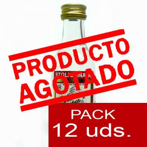 6 Vodka - Vodka Stolichnaya 5cl - PT 1 PACK DE 12 UDS