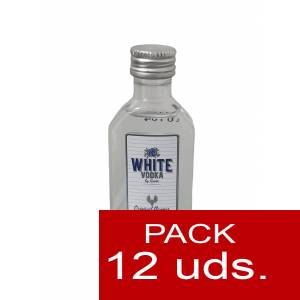 6 Vodka - White Vodka Rosée 5 cl - PL 1 PACK DE 12 UDS