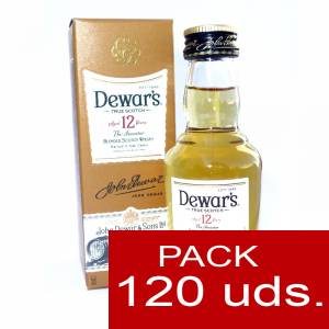 6 Whisky - Whisky Dewar´s White Label 12 años ed. Especial CAJA DE 120 UDS 