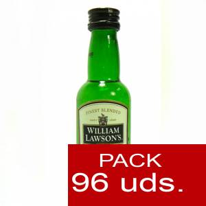 6 Whisky - Whisky William Lawson 5cl CAJA DE 96 UDS 