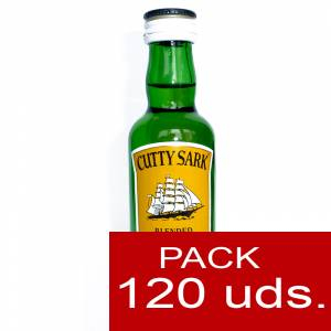 6 Whisky - Z - Whisky Cutty Sark 5cl - CAJA DE 120 UDS CAJA DE 120 UDS