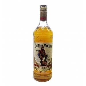 7 Botellas Grandes - Captain Morgan - 1 litro 