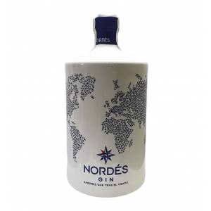 7 Botellas Grandes - Nordés Gin - 1 litro. 