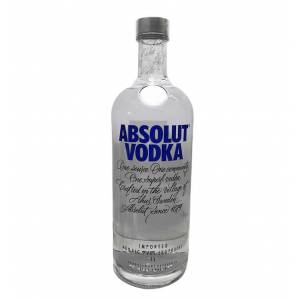 7 Botellas Grandes - Vodka Absolut - 1 litro 