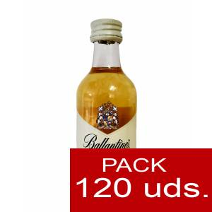 7 Whisky - Whisky Ballantines Finest 5cl - cristal CAJA DE 120 UDS