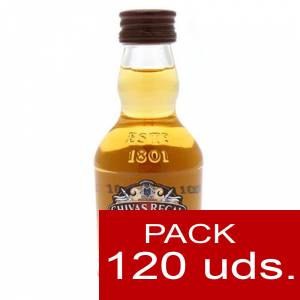 Imagen 7 Whisky Whisky Chivas Regal 12 años Blended 5cl - CR CAJA DE 120 UDS 