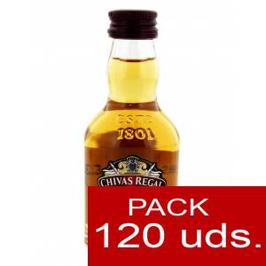 7 Whisky - Whisky Chivas Regal 12 años Blended 5cl - CR CAJA DE 120 UDS 