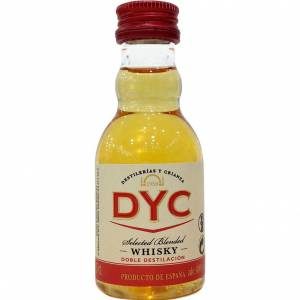 7 Whisky - Whisky DYC  Selected Blended 5 cl -  Plastico 