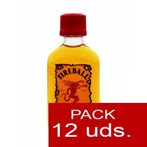7 Whisky - Whisky Fireball Cinnamon 5 cl - PL 1 PACK DE 12 UDS