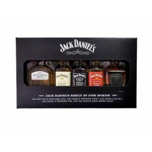 7 Whisky - X - JACK DANIELS FAMILY MINI PACK 5 cl 